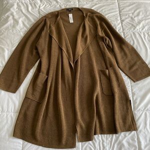 J.Crew Juliette Collarless Sweater-Blazer